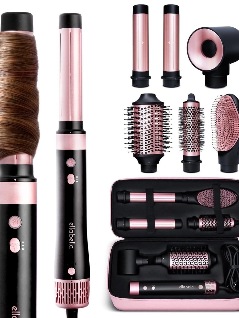 Ella Bella Hair Styler 8-in-1 Multi-Styler Set